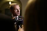 UTILFREDS. Dansk Folkepartis Kristian Thulesen Dahl efterlyser blandt andet bedre grænsekontrol i det nye regeringsgrundlag. 