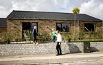 Nybygger. Familien Christiansen har købt et gammelt hus fra 1952, revet det ned og bygget et nyt typehus i 2014. 
