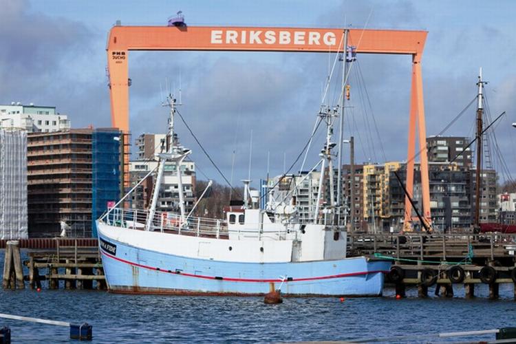 AKTIVISTSKIB. 'Marianne av Gøteborg', som hun så ud før afgangen fra Sverige med kurs mod Gaza. 