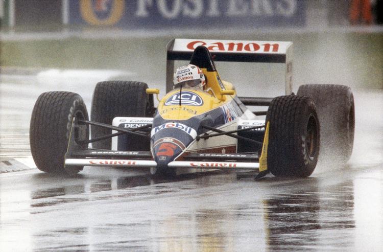 Historie. Nigel Mansell blev i 1988 nummer to efter Ayrton Senna på SIlverstone. Briten vandt dog tre gange på hjemmebanen. 