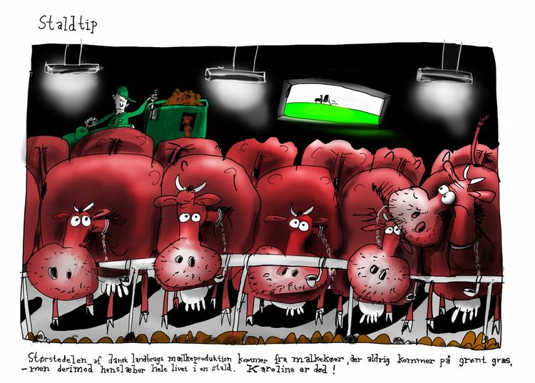 Tegning. Jørn Villumsen 