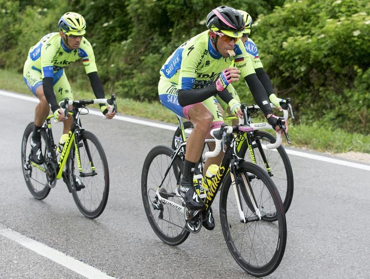 Kollektiv. Saxo-Tinkoff-holdet har  massiv rutine i de store løb. 
