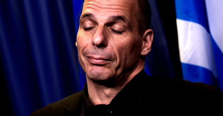 Nej! Yanis Varoufakis, Grækenlands finansminister, meddeler, at landet ikke i dag vil betale de 11 milliarder kroner, som landet skulle afdrag på sin gæld til IMF. 