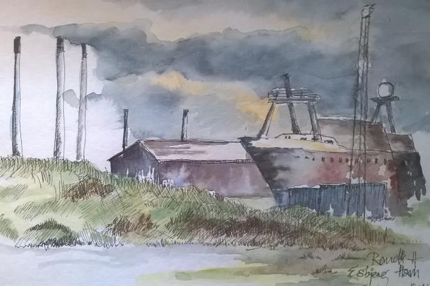 Nr. 13: Randi Hundebøll fra Esbjerg har sendt nedenstående stemningsindtryk fra sin by. 