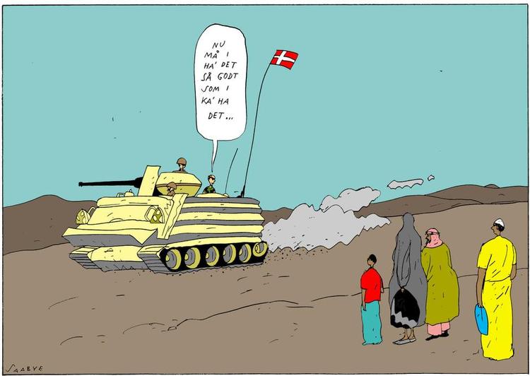 Tegning: Jørgen Saabye (arkiv) 