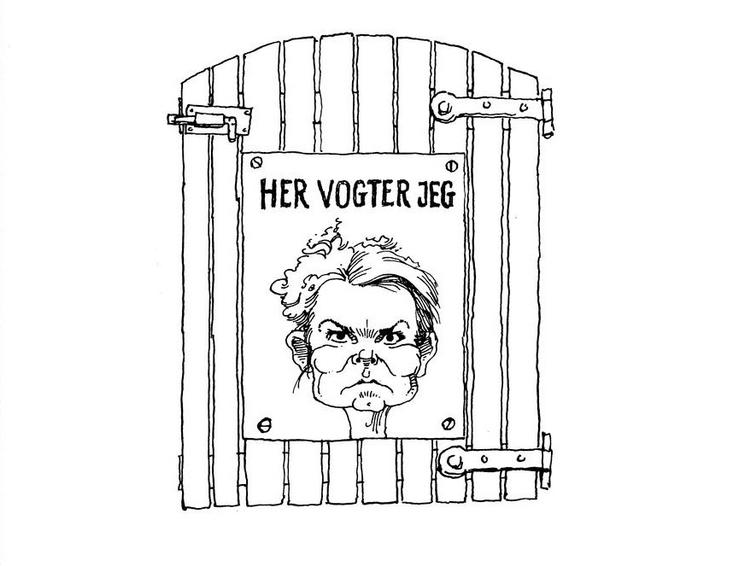 Tegning. Roald Als 