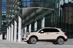 MODERIGTIG. Fiat 500 X falder fint ind i trenden med højbenede, men stadig praktiske biler. 