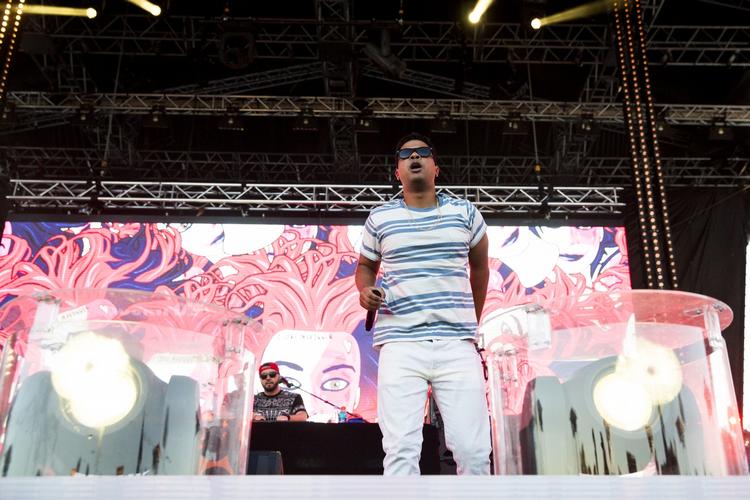 ILoveMakonnen. Stemningen var høj og rowdy, da rapperen indtog Apollo. 