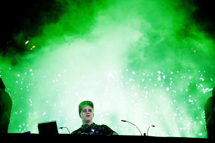 SYNTH. Rustie tilfredsstillede sit bassultne publikum. 