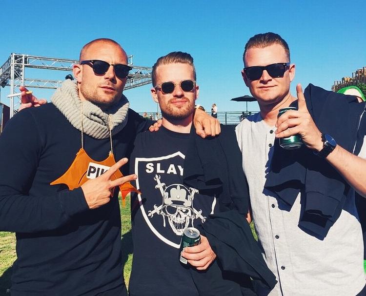 Suspekt. Orgie-E, Rune Rask og Bai-D er klar til Roskilde Festival i år. 