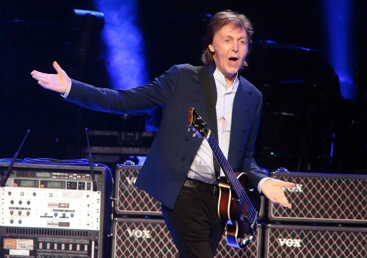 TOPFORM. Sir Paul McCartney var ganske godt kørende, da han 21 juni spillede i  Wells Fargo Center i Philadelphia. 