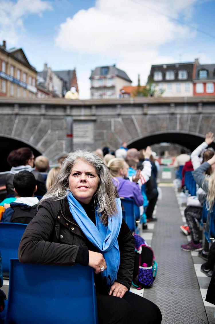 Kanalrundfart. Charlotte Haslund-Christensen bruger havnerundfarten som et frirum, når hun arbejder intenst med et projekt. 