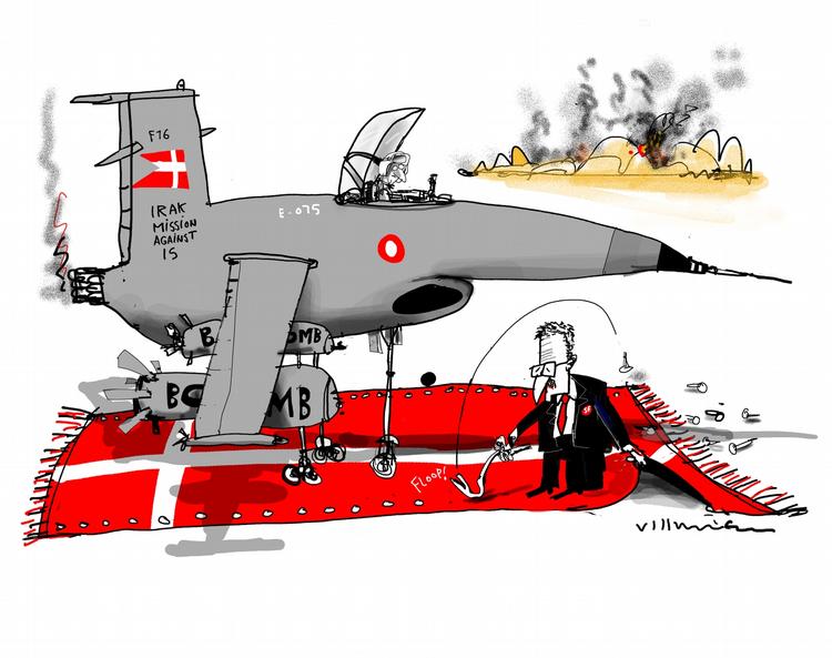 Tegning: Jørn Villumsen (arkiv) 
