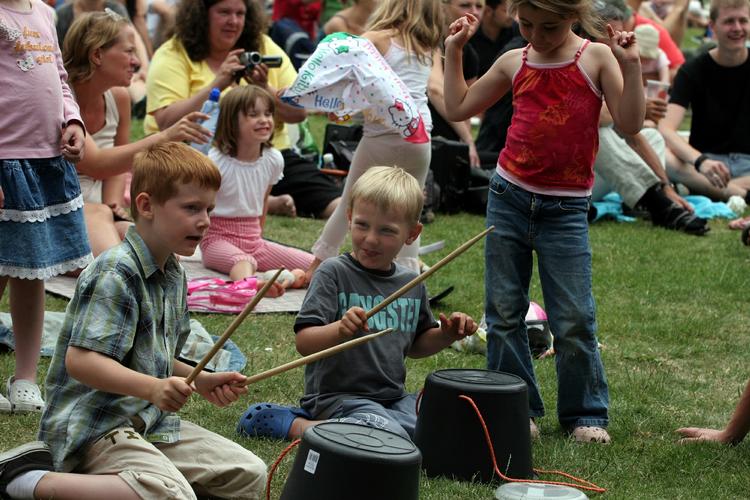 Jazz for Kids. Copenhagen Jazz Festivals børnetema er rykket ind på den store scene i Søndermarken i år. 