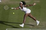 Klasse. Serena Williams spiller torsdag semifinale i Wimbledon for 9. gang i karrieren. Modstanderen er Maria Sharapova. 