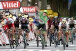 Vinder. Tyske André Greipel vandt dagens etape i Tour de France. 