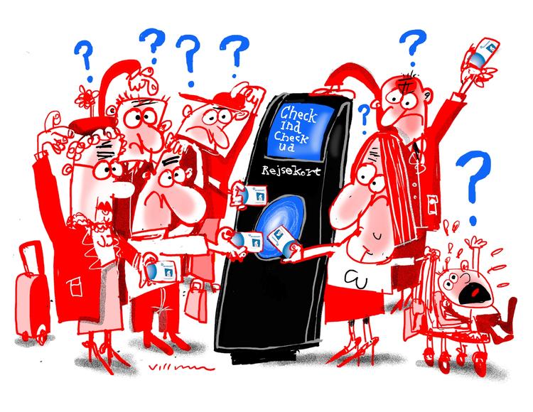 Tegning. Jørn Villumsen 