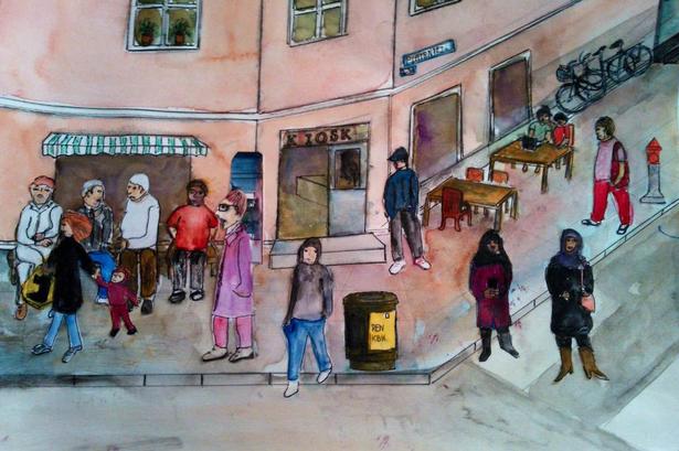 Nr. 11: Eva Elming fra Brønshøj har indsendt andet dette bidrag fra Istedgade på Vesterbro. 