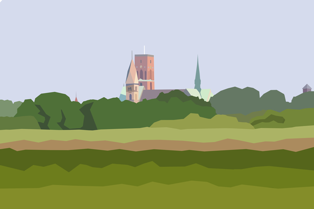 Nr. 12: Michael Kragh Nielsen fra Gredstedbro har indsendt dette billede af Ribe Domkirke. 