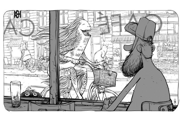 Nr. 2: Lasse B. Weinreich med dette skæve Nørrebro-nedslag. 