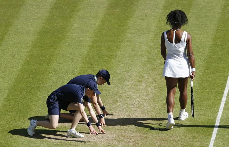 JUBILAR. Den 25. finale i grandslam er den 8. i Wimbledon for Serena Williams. 