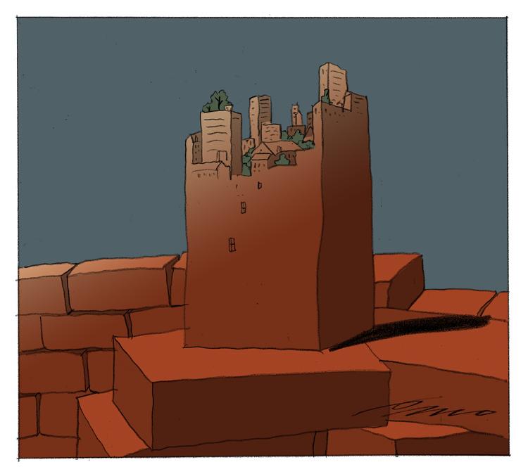 Tegning. Per Marquard Otzen 