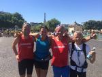 Maraton. Efter 1.131 kilometer er Annette Fredskov endelig kommet til Paris. 
