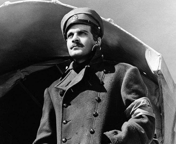 Glansrolle. Omar Sharif spillede Yuri i den prisbelønnede filmklassiker "Doktor Zhivago". 