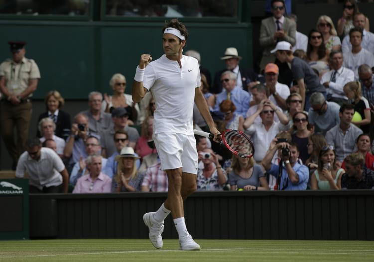 Finaleklar. Roger Federer vinder Wimbledon-semifinale over Andy Murray 