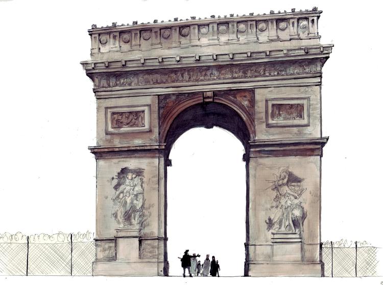 Tegning: Roald Als (arkiv) 