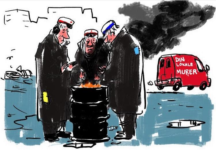 Tegning. Mette Dreyer 