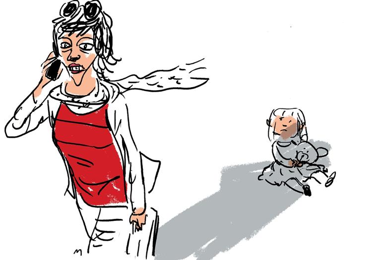 Tegning. Mette Dreyer 