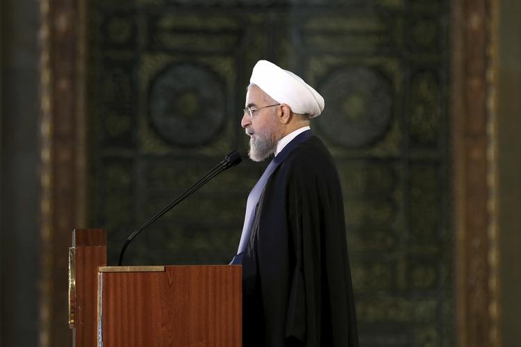 Aftale. Irans præsident Hassan Rouhani talte på tv til nationen, efter at landet i dag indgik en atomaftale. Aftalen kan betyde øget eksport for danske virksomheder. 