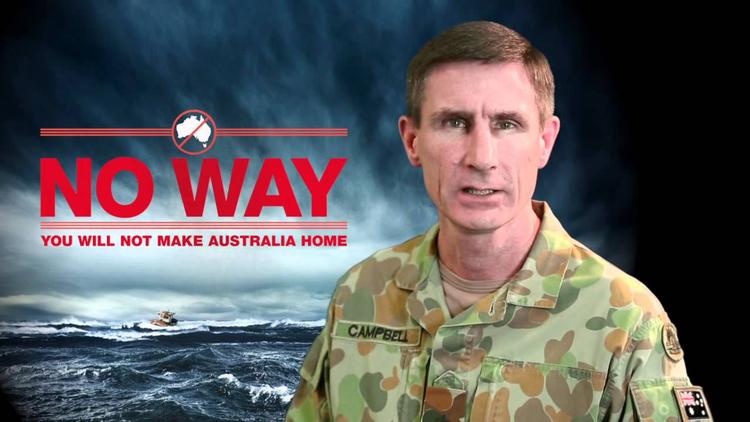 Velkomst. Den australske kampagne 'No Way', der på blandt andet via YouTube skal afskrække bådflygtninge fra at søge ulovligt til landet. 