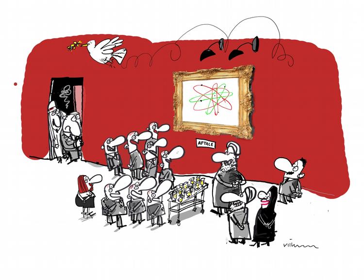 Tegning. Jørn Villumsen 