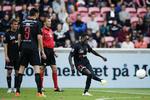 Afgørende. Pione Sisto tog sagen i egen hånd. Han var ikke bange for at skyde på mål - og det betalte sig. 