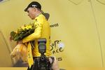 Førertrøje. Chris Froome sidder stadig på magten i årets Tour de France. 