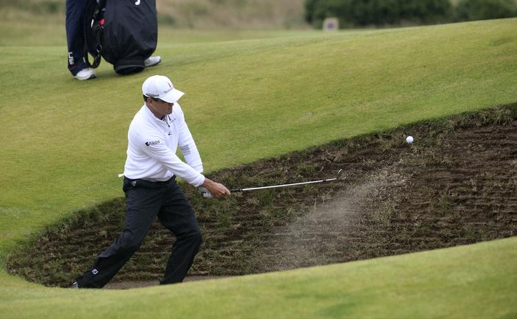 Tillykke. Amerikaneren Zach Johnson vinder titlen i den 144. udgave af majorturneringen British Open. 