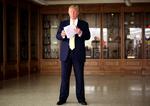 Kandidat. Donald Trump holder tale under sin kampagne. Foto: Bryon Houlgrave 