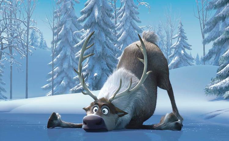 Optimist? Med over 155.000 solgte fysiske eksemplarer i Danmark klarer Sven og de andre figurer fra 'Frost' sig godt. Det gør børnefilm generelt på dvd og blu-ray. 