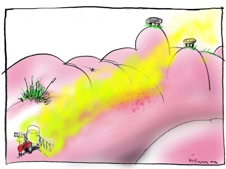 Tegning: Jørn Villumsen. 