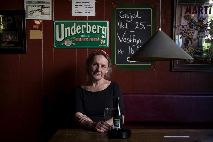 Tilflytter. Natalie Megard flyttede til København i 1969. 