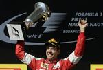 SEJR. For anden gang i denne sæson kom Sebastian Vettel først over målstregen. 