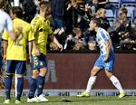 1-1. Både udligningen og sejrsmålet blev sendt i kassen af Rasmus Festersen, der nu har scoret tre gange for OB. 