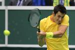 OMSTRIDT. Bernard Tomic vinder på banen, men han har endnu ikke fået det australske tennisforbund til at bøje sig. 