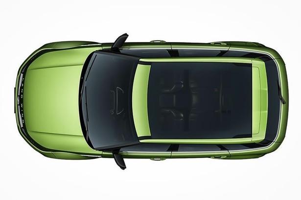 FALSK. Stort glastag er en mulighed i Landwind X7. Det har originalen jo også. 