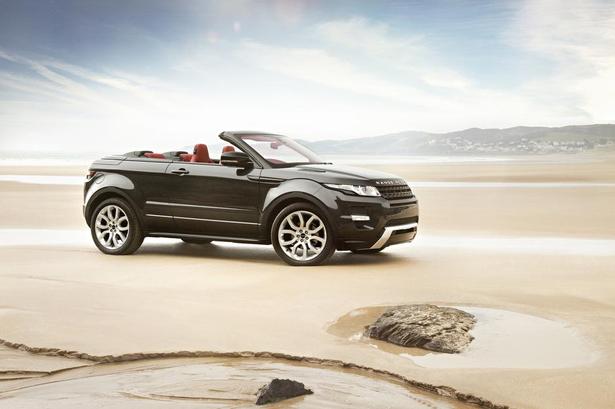 ÆGTE. Denne konceptbil er Range Rover indtil videre alene om: Evoque som cabriolet. 