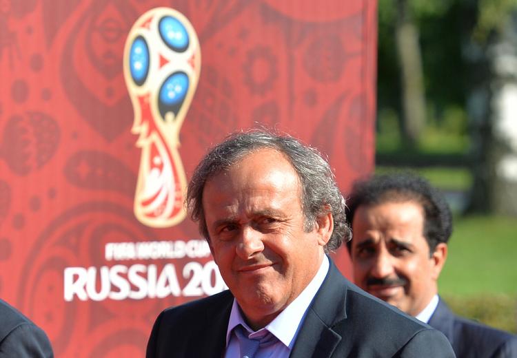 Favorit. Bookmakerne peger på Michel Platini som den næste Fifa-præsident. 