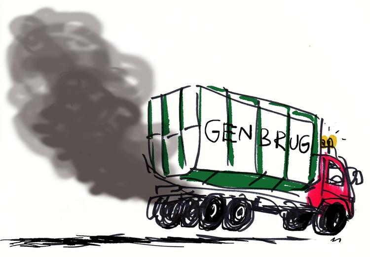 Tegning. Mette Dreyer 