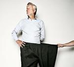 Størrelse. Arne Astrup fylder ikke meget i markedets største bukser. 